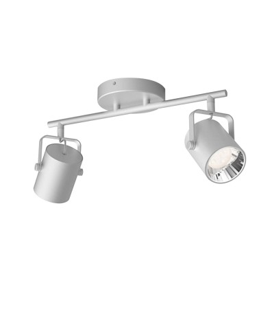 Plafonnier LED PHILIPS Double Byre 2 Spots 8.6W