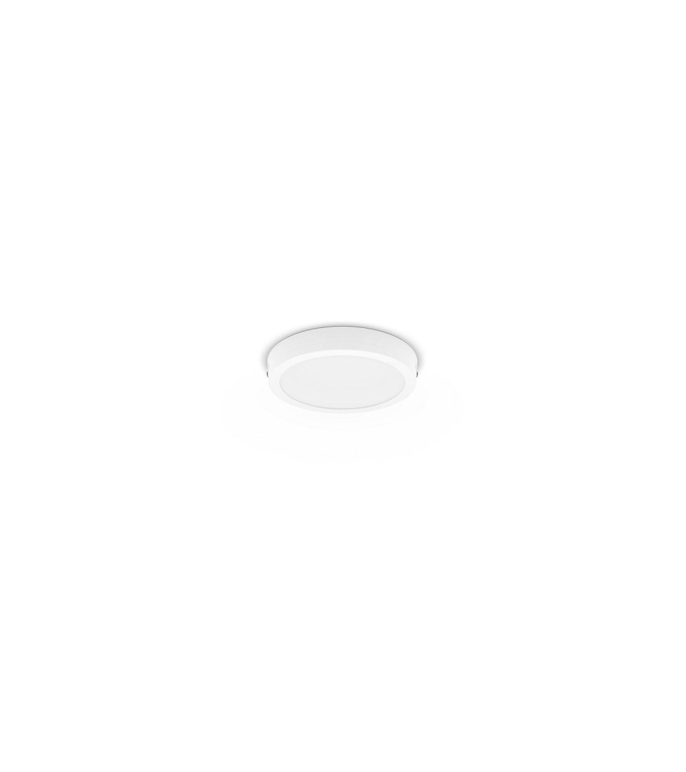Plafonnier LED Rond Blanc Magneos 12W - 86257 - vue 1