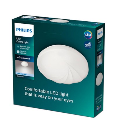 Plafonnier LED PHILIPS Shell 10W - 81294 - vue 4
