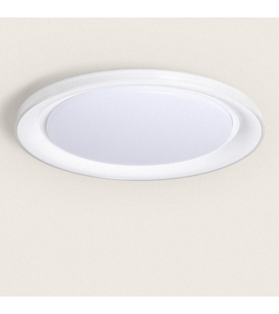 Plafonnier LED 24W Rond Métal CCT Sélectionnable Karry