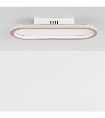 Plafonnier LED Aluminium 20W Gold Renoir