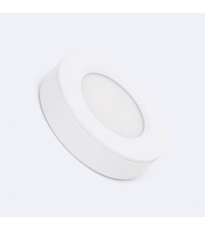 Plafonnier LED Bas de Meuble 3W 12V DC Rond Ø70 mm Coupe Ø57 mm