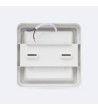 Plafonnier LED 12W Carré 170x170 mm - 107330 - vue 4