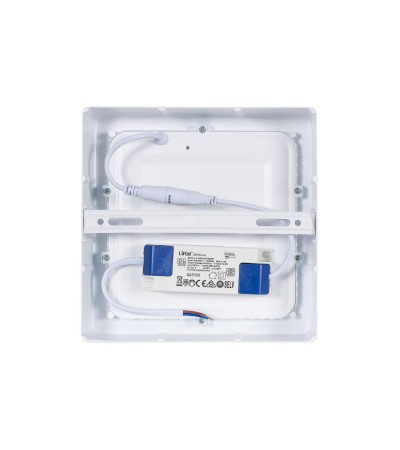 Plafonnier LED Carré 12W LIFUD 170x170 mm - 82453 - vue 7