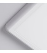 Plafonnier LED Carré Métal 18W Design White 225x225 mm - 1134 - vue 5