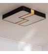 Plafonnier LED Carré Métal 35W CCT Sélectionnable Brusk 480x480 mm - 74291 - vue 1