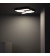 Plafonnier LED Carré Métal 35W CCT Sélectionnable Brusk 480x480 mm - 74291 - vue 3