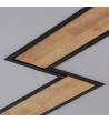Plafonnier LED Carré Métal 35W CCT Sélectionnable Brusk 480x480 mm - 74291 - vue 4