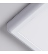 Plafonnier LED Carré Métal Design White 12W 178x178mm - 1132 - vue 5