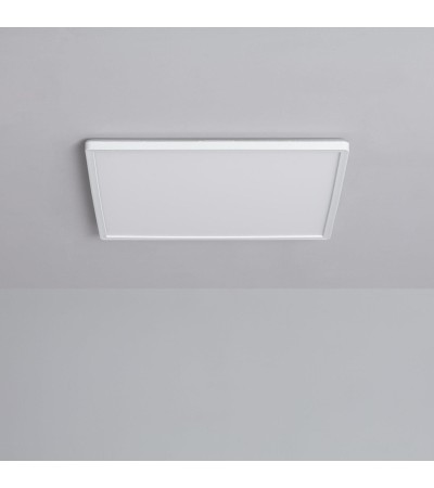 Plafonnier LED Carré Variation par Paliers 3 Niveaux SwitchDimm 24W Double Face 420x420mm