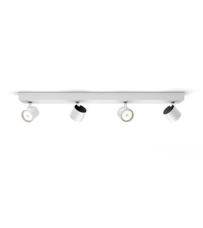 Plafonnier LED Dimmable WarmGlow avec 4 Spots 4x4.5W Star