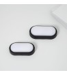 Plafonnier LED Extérieur Ovale 15W Hublot Black IP65 85x173 mm - 77328 - vue 5