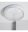 Plafonnier LED Extérieur Rond 24W Hublot IP65 Ø285 mm avec Éclairage de Sécurité Non Permanent - 77374 - vue 3