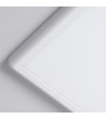 Plafonnier LED Métal Carré Design 24W Métal 300x300 mm White - 1136 - vue 5