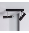 Plafonnier LED Orientable Métal Big Bari 2 Spots 8W - 4901 - vue 8