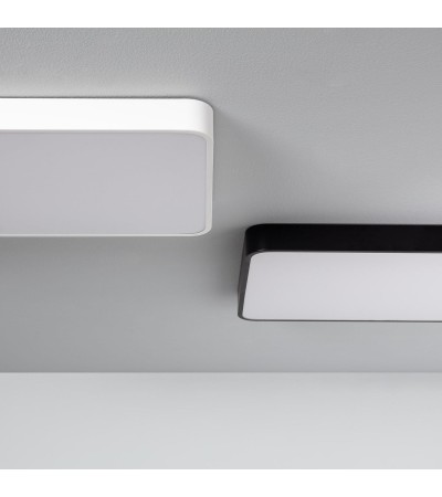 Plafonnier LED Rectangulaire Métal 40W CCT Sélectionnable Hidria 600x400 mm