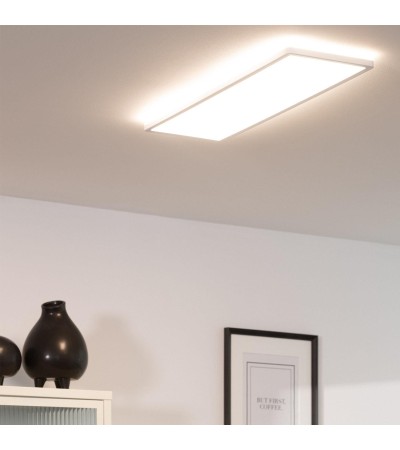 Plafonnier LED Rectangulaire Variation par Paliers 3 Niveaux SwitchDimm 24W Double Face 580x200mm - 80130 - vue 5