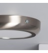 Plafonnier LED Rond 12W Métal Design Silver Ø175 mm - 1139 - vue 4