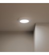 Plafonnier LED Rond 12W Métal Design White Ø180mm - 1131 - vue 4