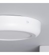 Plafonnier LED Rond 12W Métal Design White Ø180mm - 1131 - vue 6