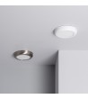 Plafonnier LED Rond 12W Métal Design White Ø180mm - 1131 - vue 8