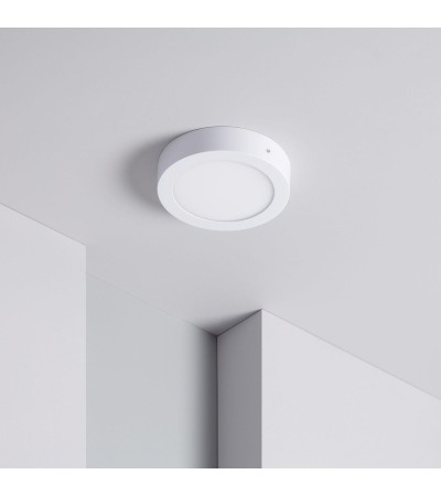 Plafonnier LED Rond 12W SwitchCCT Sélectionnable Ø 170mm Dimmable Compatible avec Télécommande RF V.2 - 95591 - vue 3