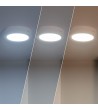 Plafonnier LED Rond 12W SwitchCCT Sélectionnable Ø 170mm Dimmable Compatible avec Télécommande RF V.2 - 95591 - vue 5