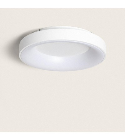 Plafonnier LED 40W Rond Aluminium Ø470 mm CCT sélectionnable Jacob