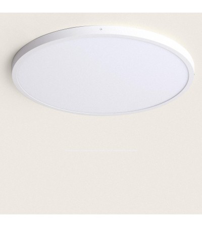 Plafonnier LED Rond 48W Extra-Plat CCT Sélectionnable Ø600 mm