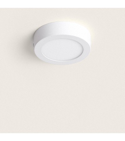 Plafonnier LED Rond 6W Extra-Plat CCT Sélectionnable Ø110 mm