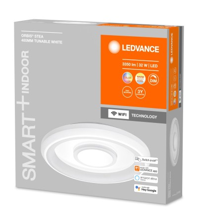 Plafonnier LED Rond à˜485 mm 32W CCT Smart+ WiFi ORBIS Stea 4058075573413 - 93907 - vue 2