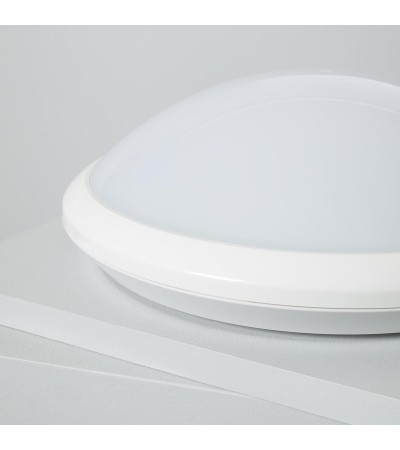 Plafonnier LED Rond avec Détecteur de Mouvement Radar 20W Ø330 mm - 62238 - vue 2