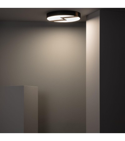 Plafonnier LED Rond Métal 27WCCT Sélectionnable Brusk Ø500 mm - 74288 - vue 4