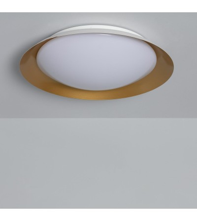 Plafonnier LED Rond Métal 30W CCT Sélectionnable Taylor à˜500 mm - 92858 - vue 2