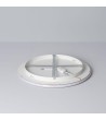 Plafonnier LED Rond Métal CCT Sélectionnable Allharo 36W à˜500 mm - 79072 - vue 8