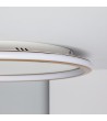 Plafonnier LED Rond Métal CCT Sélectionnable Allharo 36W Ø600 mm - 79066 - vue 5