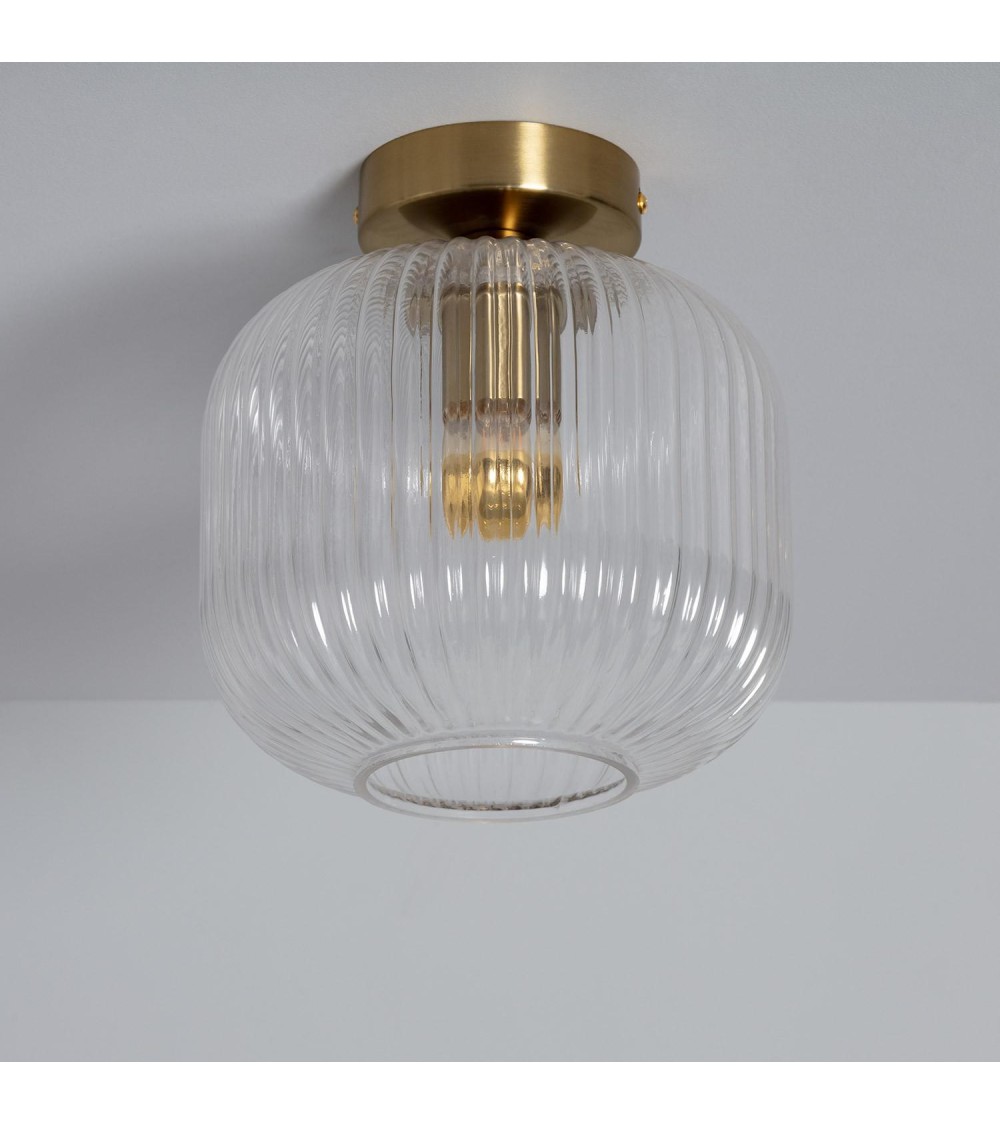 Plafonnier Métal et Verre Ánfora - 95821 - vue 1