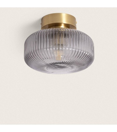 Plafonnier Métal et Verre Windsor - 95892 - vue 3