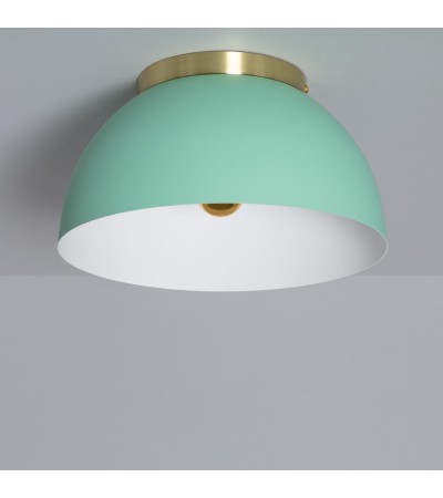 Plafonnier Rond Aluminium à˜300 mm Bosco Gold
