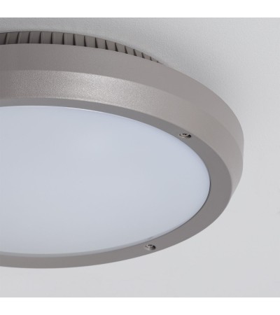 Plafonnier Rond Extérieur Curio IP65 Gris Ø300 mm - 5463 - vue 5