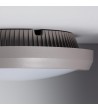 Plafonnier Rond Extérieur Curio IP65 Gris Ø300 mm - 5463 - vue 6