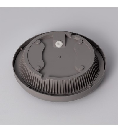 Plafonnier Rond Extérieur Curio IP65 Gris Ø300 mm - 5463 - vue 7