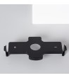 Plafonnier Space Carré Double Blanc avec Ampoule GU10 - 94275 - vue 6