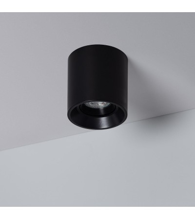 Plafonnier Space Noir avec Ampoule GU10 - 94230 - vue 3
