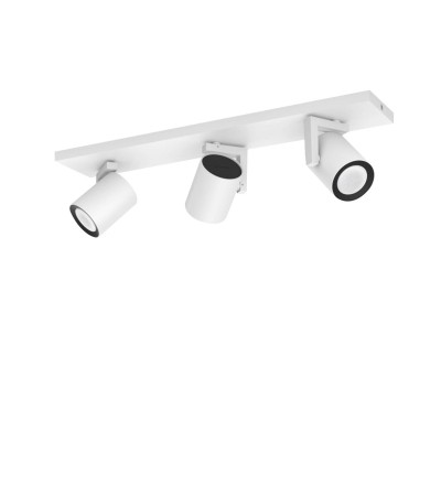 Plafonnier White Color Argenta 3x6W Hue