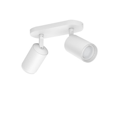 Plafonnier White Color Fugato 2x6W Hue