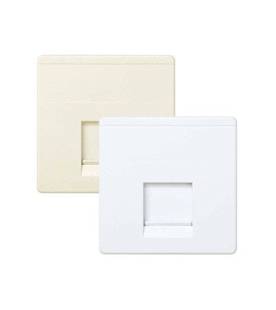 Plaque Prise RJ11/RJ45 SIMON 27 Play 27087