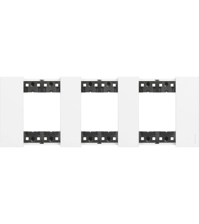 Platine de Finition 2 x 3 Modules BTicino Living Now KA4802M3K_