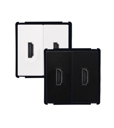 Prise Double HDMI Modern
