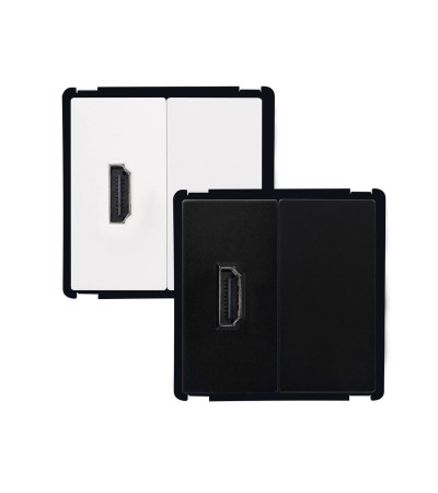 Prise HDMI + Obturateur Modern